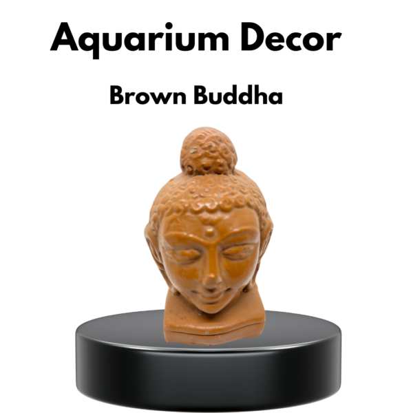 Aquarium Decor- Brown Buddha