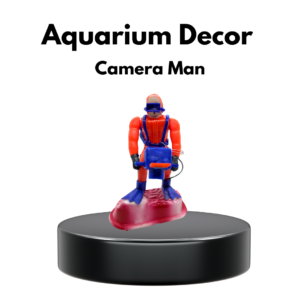 Aquarium Decor- Camera Man